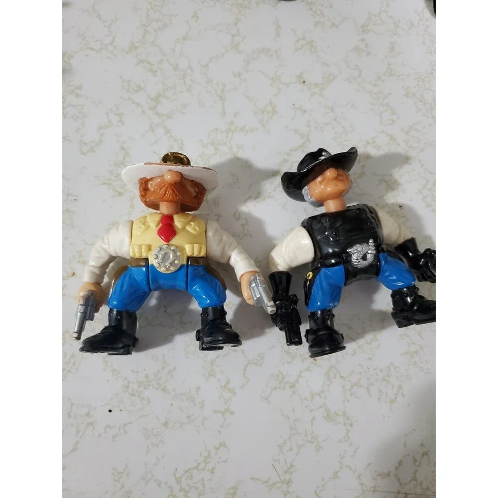 Vintage Fisher-Price Great Adventures™ Cannonball Coach Plus Western Toys Lot
